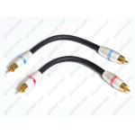 Acoustic Revive Line-X-tripleC RCA PreAmp Jumpers