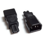 IEC C14 to C7 Power Adapter
