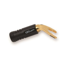 QED AIRLOC ABS STD SPADE BLK PLUG