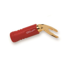 QED AIRLOC ABS STD SPADE RED PLUG