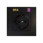 QSA EURO Receptacles DIN Violet
