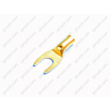 Straight Wire Spade Gold
