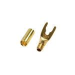 Van den Hul Bus Connector with Spade 8 mm