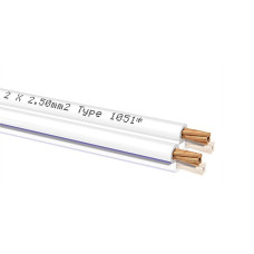 Oehlbach Speaker Wire 25 White