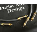 Purist Audio Design Aqueous Aureus RCA 1.0 m