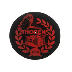 Thorens Felt mat 300mm Red/Black