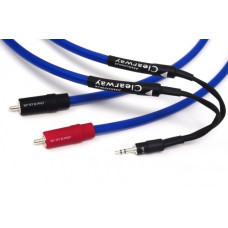 CHORD Clearway 3.5mm to 2RCA 1m