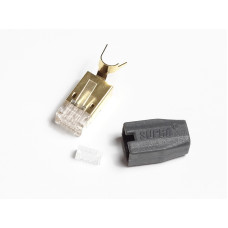 Supra RJ45 CAT 7 MALE ETHERNET PLUG BULK