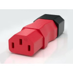 QSA Power Jitter Adapter IEC-IEC Yellow