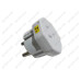 QSA Power Jitter Adapter USA-SCHUKO Yellow