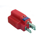 QSA Power Jitter Adapter USA-USA Violet