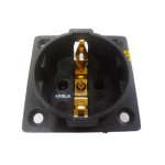 QSA SCHUKO Mounting Socket Violet