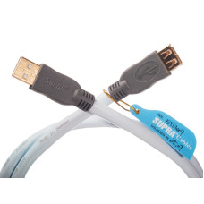 Supra USB 2.0 A/F-A/M BLUE 2M