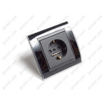 HMS Elektronik Steckdose Black